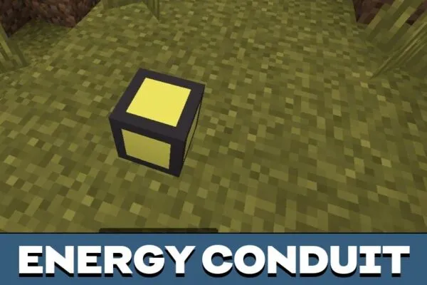 Energy Conduit from Energistics Mod for Minecraft PE