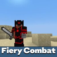 Fiery Combat Mod for Minecraft PE
