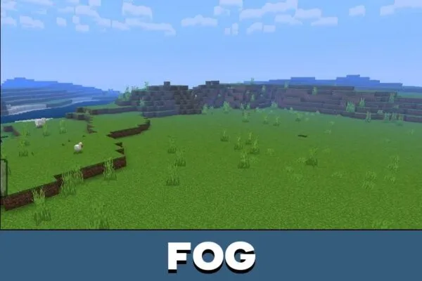 Fog from Unshaded Graphics Texture Pack for Minecraft PE