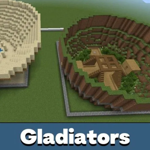 Gladiators Map for Minecraft PE