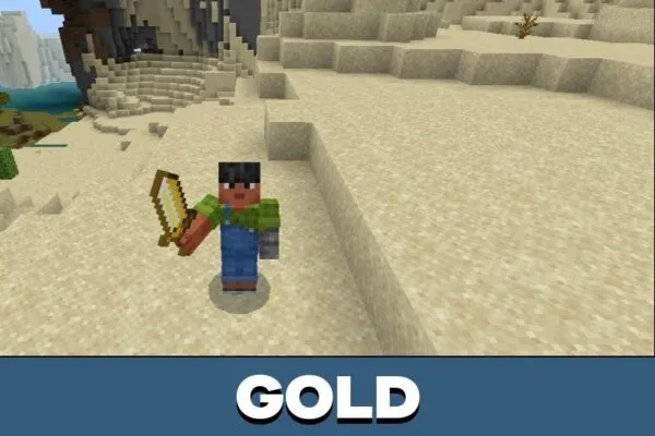 Gold from Heavy Sword Mod for Minecraft PE