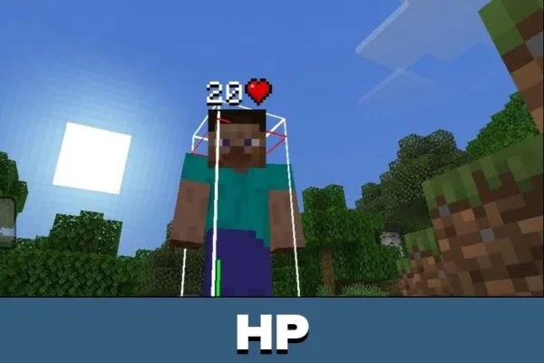 HP from HUD Texture Pack for Minecraft PE