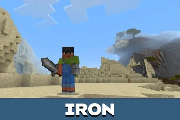 Iron from Heavy Sword Mod for Minecraft PE