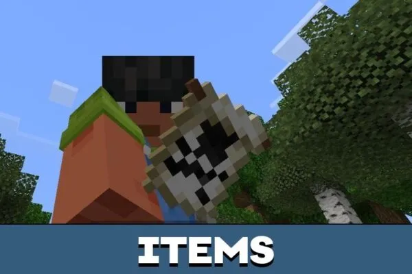 Items from Terra Texture Pack for Minecraft PE