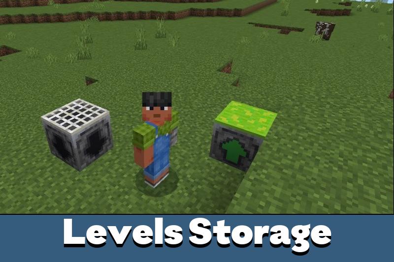 Levels Storage Mod for Minecraft PE