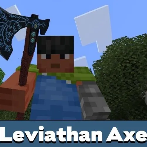 Leviathan Axe Texture Pack for Minecraft PE