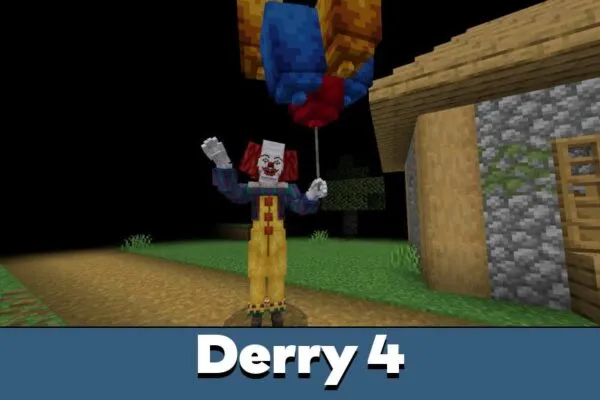 Pennywise from Lost in Derry Mod for Minecraft PE