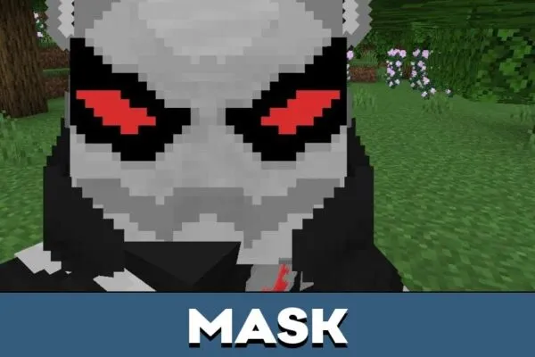 Mask from Cyber Armors Mod for Minecraft PE