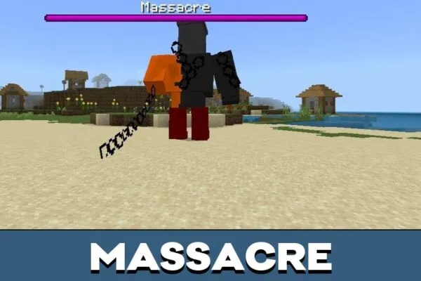 Massacre from Random Boss Mod for Minecraft PE