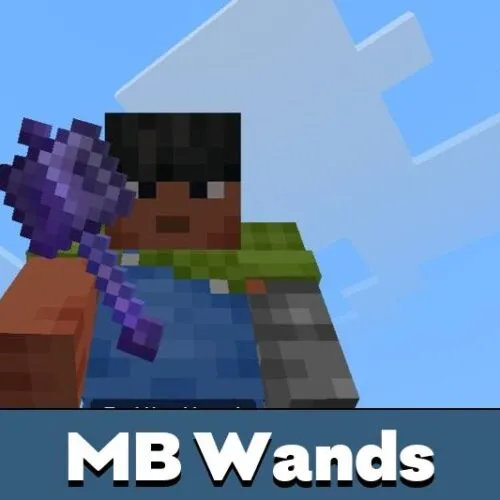 Mob Battle Wands Mod for Minecraft PE