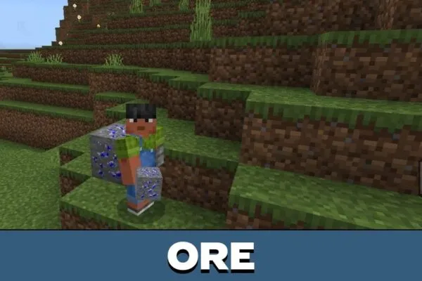 Ore from Bluemathystick Mod for Minecraft PE