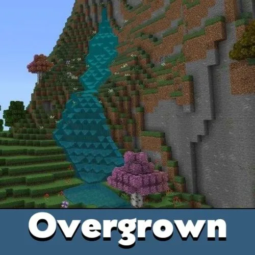 Overgrown Texture Pack for Minecraft PE