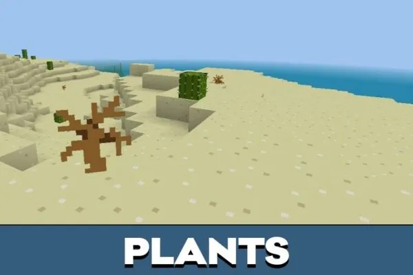 Plants from Maz Shader for Minecraft PE