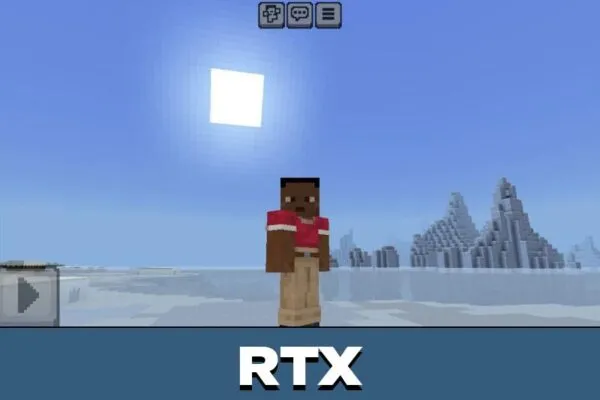 RTX from Paper Cut Out Texture Pack for Minecraft PE