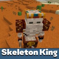 Skeleton King Mod for Minecraft PE