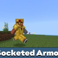 Socketed Armor Mod for Minecraft PE