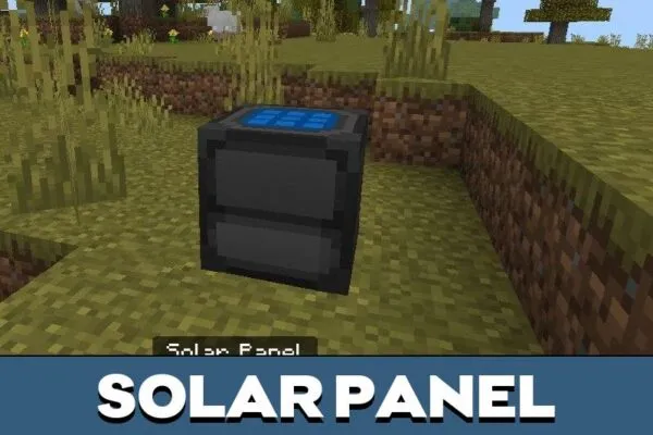 Solar Panel from Energistics Mod for Minecraft PE