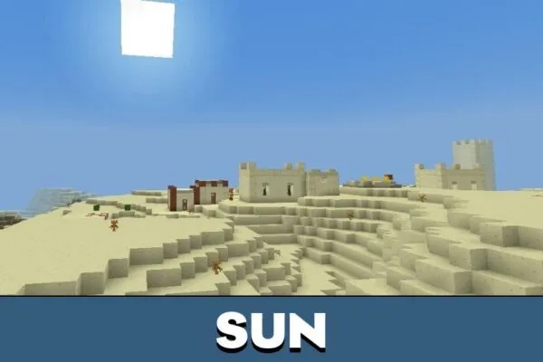 Sun from Maz Shader for Minecraft PE