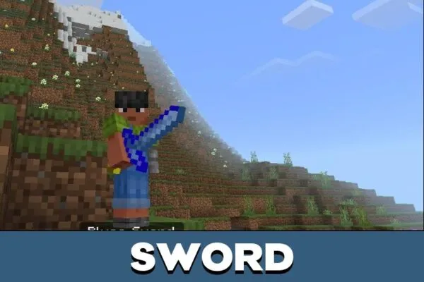 Sword from Bluemathystick Mod for Minecraft PE