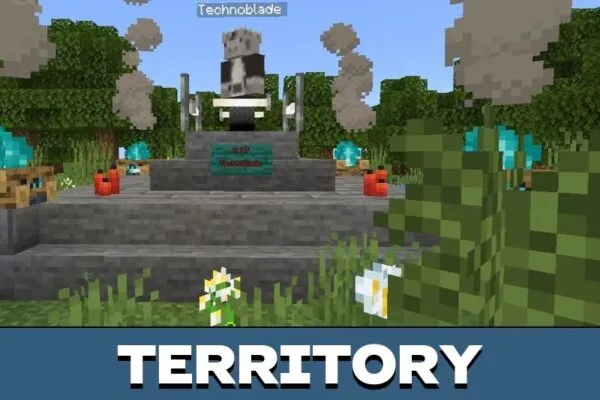 Territory from Monster School Map for Minecraft PE