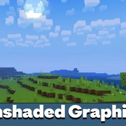 Unshaded Graphics Texture Pack for Minecraft PE