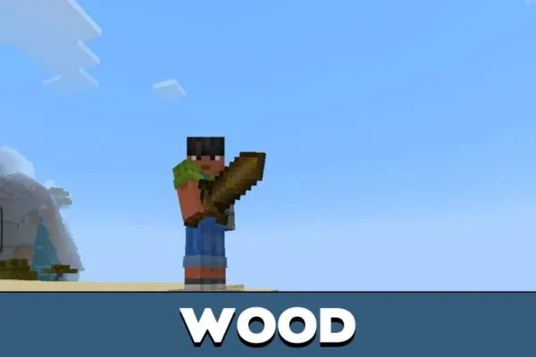 Wood from Heavy Sword Mod for Minecraft PE