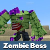 Zombie Boss Mod for Minecraft PE