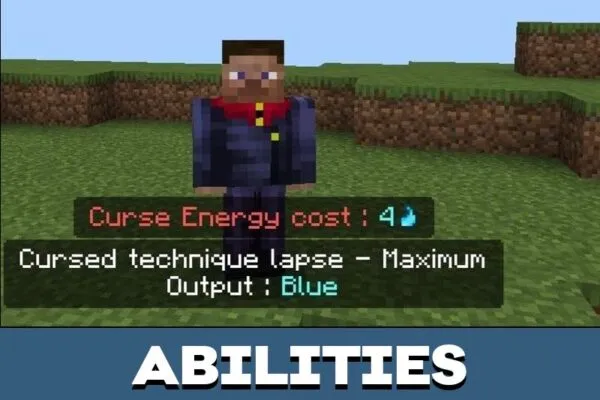 Abilities from Sorcerers Showdown Mod for Minecraft PE