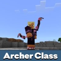 Archer Class Mod for Minecraft PE