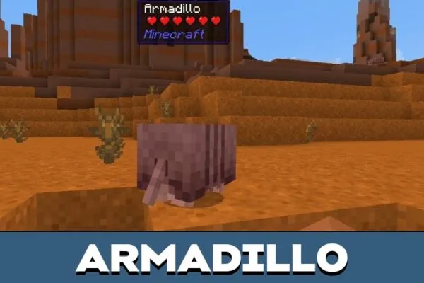 Armadillo from WAIO Mod for Minecraft PE