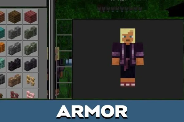 Armor from Bloodthirst Texture Pack for Minecraft PE