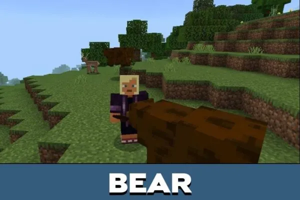 Bear from Minere Mod for Minecraft PE