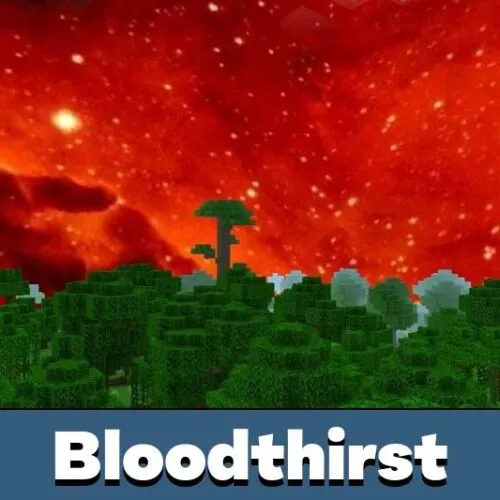 Bloodthirst Texture Pack for Minecraft PE