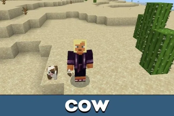 Cow from Plushies Mod for Minecraft PE