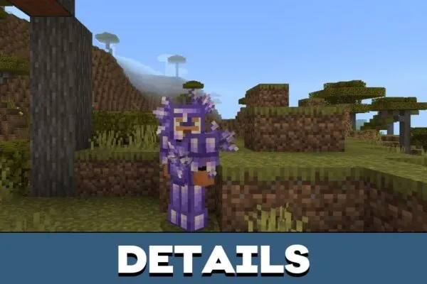 Details from Improvements Mod for Minecraft PE