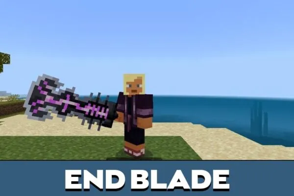 End Blade from Mistic Sword Mod for Minecraft PE