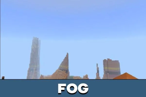 Fog from Newb X Ale Texture Pack for Minecraft PE