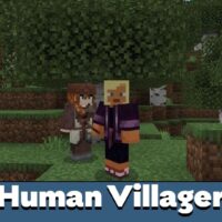 Human Era Villagers Texture Pack for Minecraft PE