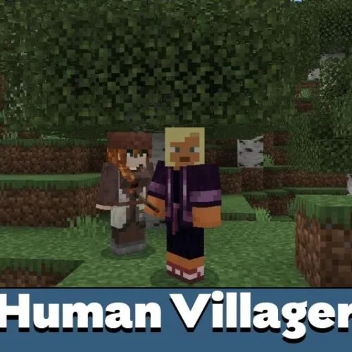 Human Era Villagers Texture Pack for Minecraft PE