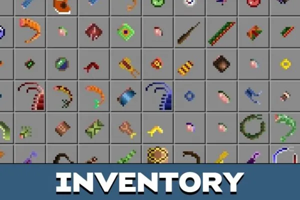 Inventory from Paleoenvironment Mod for Minecraft PE