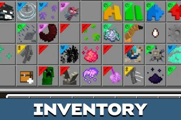 Inventory from Reborne Mod for Minecraft PE