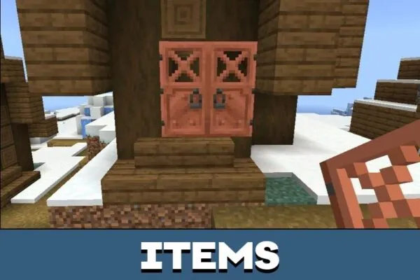 Items from Double Doors Mod for Minecarft PE