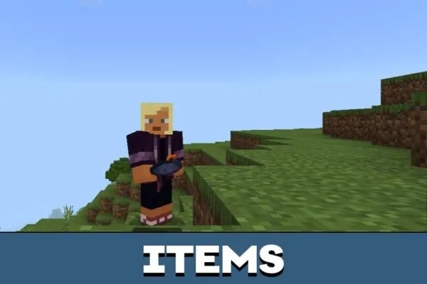 Items from Minere Mod for Minecraft PE