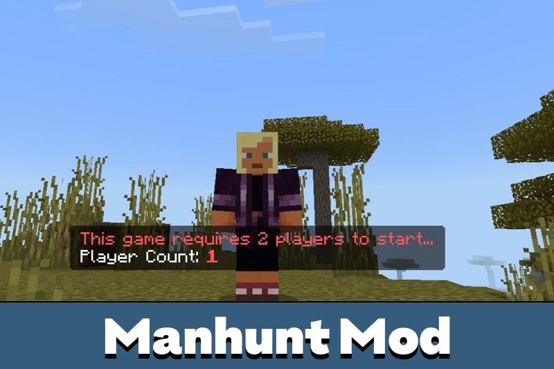 Manhunt Mod for Minecraft PE