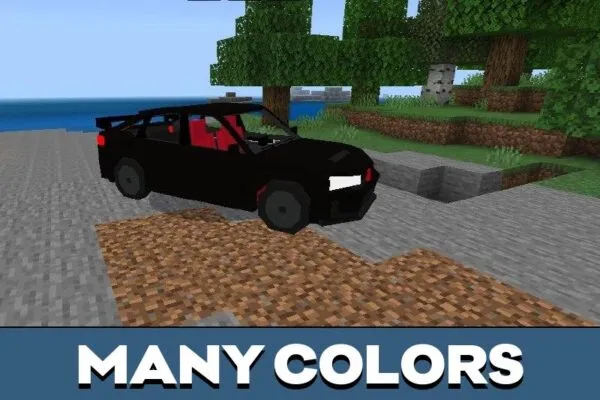 Many Colors from Honda Mod for Minecraft PE