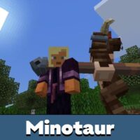 Minotaur Mod for Minecraft PE