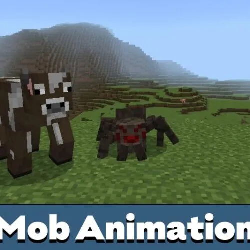 Mobs Animation Mod for Minecraft PE