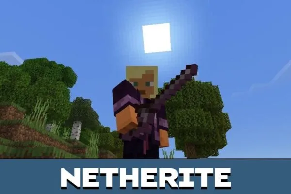 Netherite Rapiers Texture Pack for Minecraft PE