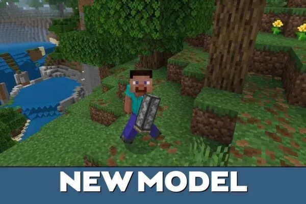 New Model from Piston Arm Mod for Minecraft PE