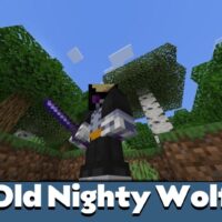 Old Nightly Wolf Mod for Minecraft PE